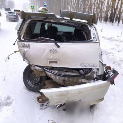 Три человека пострадали в тройном ДТП в Кузбассе