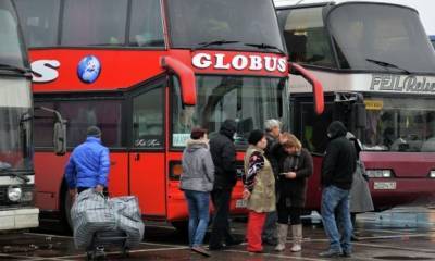 Девять автобусных рейсов из Томска отменены из-за мороза