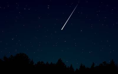 Метеорит сгорел в небе над Камчаткой