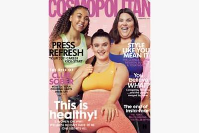 Врач раскритиковал обложку Cosmopolitan с тучными моделями