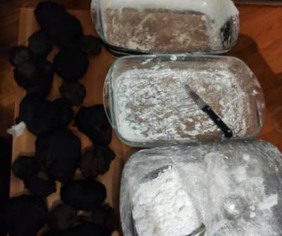 В Рыбновском районе задержали наркокурьера с крупной партией запрещённого вещества