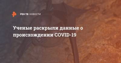 Ученые раскрыли данные о происхождении COVID-19