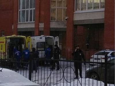 В школе Петербурга ребенок выпал из окна четвертого этажа