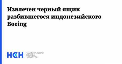 Извлечен черный ящик разбившегося индонезийского Boeing