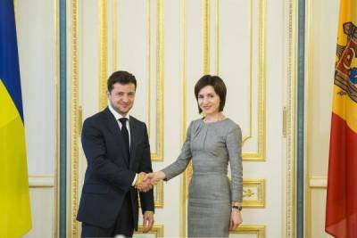Президент Молдавии прибыла в Киев посекретничать с Зеленским