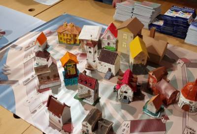 Школьники Выборга создали миниатюрную копию города