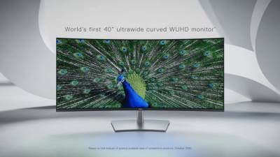 Dell анонсировала первый в мире 40-дюймовый изогнутый WUHD (21:9) монитор по цене $2100