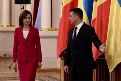 Президенты Украины и Молдавии заявили о европейском выборе народов этих стран