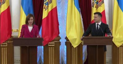 Президент Молдовы начала брифинг на украинском языке: что сказала Санду (видео)
