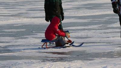 Восьмилетняя девочка погибла, провалившись под лед в Астраханской области