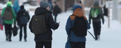 Кировским школьникам разрешили не ходить на занятия в мороз