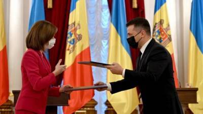 Зеленский и Санду подписали заявление о стратегическом сотрудничестве