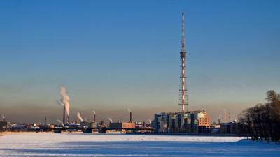 МЧС сообщило о возгорании телецентра в Петроградском районе Петербурга