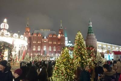 Многие жители Тверской области провели новогодние праздники в Москве