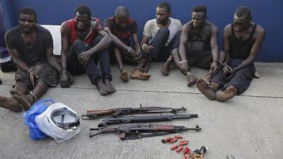 В Гвинейском заливе процветает пиратство