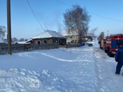 В Башкирии в пожаре пострадал 52-летний мужчина