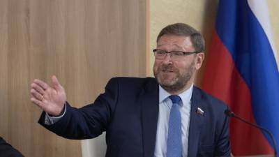 Сенатор Косачев прокомментировал санкционную политику США басней Крылова