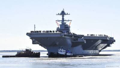 Bloomberg рассказал, как новая катапульта лишила USS Gerald R. Ford боевых вылетов