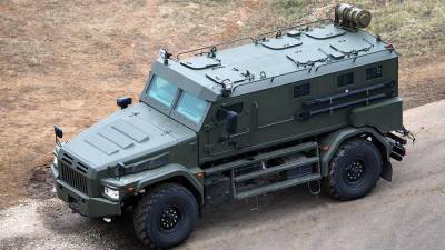 Российскую военную полицию оснастят грузовыми бронеавтомобилями