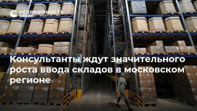 Консультанты ждут значительного роста ввода складов в московском регионе