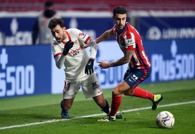 Атлетико обыграл Севилью в матче чемпионата Испании