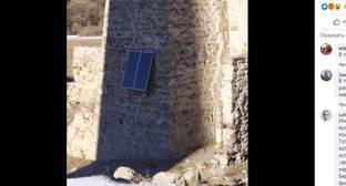 Видеокамеры и солнечные батареи на родовых башнях возмутили жителей Ингушетии