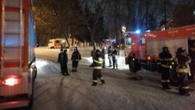 В Подмосковье почти 60 человек эвакуировали из детской больницы из-за пожара