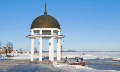 Синоптики рассказали, как озеро прикрывает Петрозаводск от лютых морозов