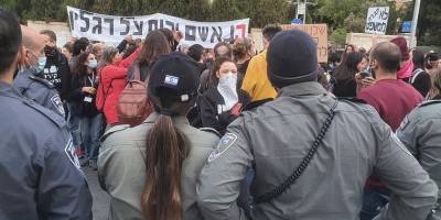 Факельное шествие противников Нетаниягу в Иерусалиме: с утра – 7 задержанных