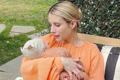 Эмма Робертс - Джулия Робертс - Stella Maccartney - Эмма Робертс поделилась первым снимком с новорожденным сыном - skuke.net - Новости