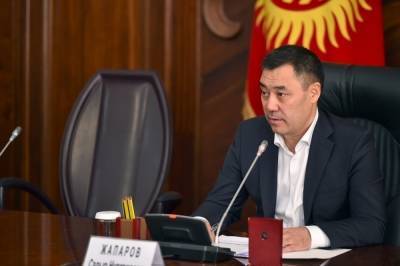 Жапаров уверен, что ситуация в Киргизии скоро стабилизируется