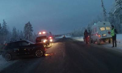 Водитель погиб на трассе в Карелии