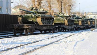 Партия танков Т-80БВМ передана российским военным