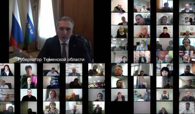 Губернатор Тюменской области провел встречу с представителями СМИ