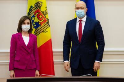 Шмыгаль в Киеве пообщался с президентом Молдовы Санду: О чем шла речь