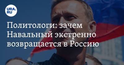 Политологи: зачем Навальный экстренно возвращается в Россию