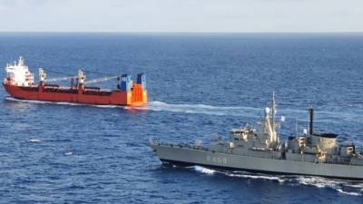Спецназ НАТО высадился на российский торговый корабль в Средиземном море