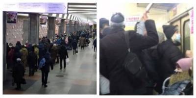 «Настоящий» локдаун в метро разозлил харьковчан, кадры: «Это свинство»