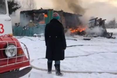 В Камешковском районе Владимирской области сгорел сельский театр