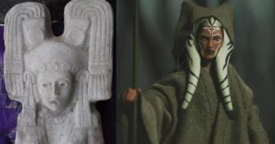 В Мексике найдена 500-летняя статуя, напоминающая персонажа из "Звездных войн"