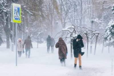 Украинцев попросили не выходить на улицу без необходимости из-за морозов