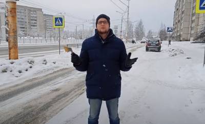 Снегоуборочные машины разломали новые светоотражатели на дорогах Петрозаводска