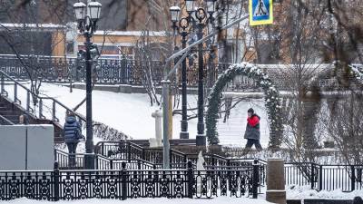 МЧС предупредило о метели и гололедице в Москве