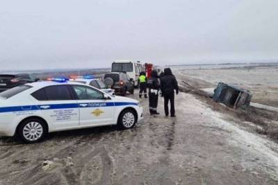 В Ростовской области попал в аварию рейсовый автобус в ОРДЛО, есть жертвы