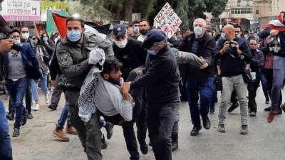 Арабские жители Назарета встретили Нетаниягу уличными протестами и массовыми беспорядками