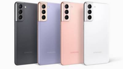 Samsung удивляет несколько странным выбором цветов для Galaxy S21