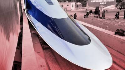 В Китае начались испытания супербыстрого поезда на магнитной подушке