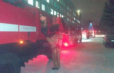 Пожар в омской больнице полностью ликвидирован