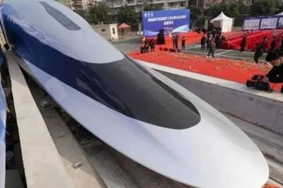 В Китае показали прототип поезда, который может стать самым быстрым в мире