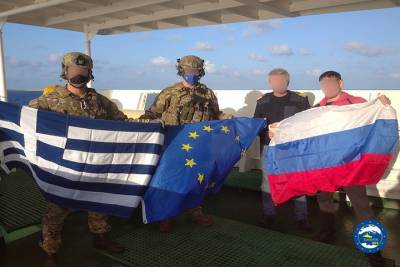 Владелец российского корабля рассказал о высадке военных НАТО на борт